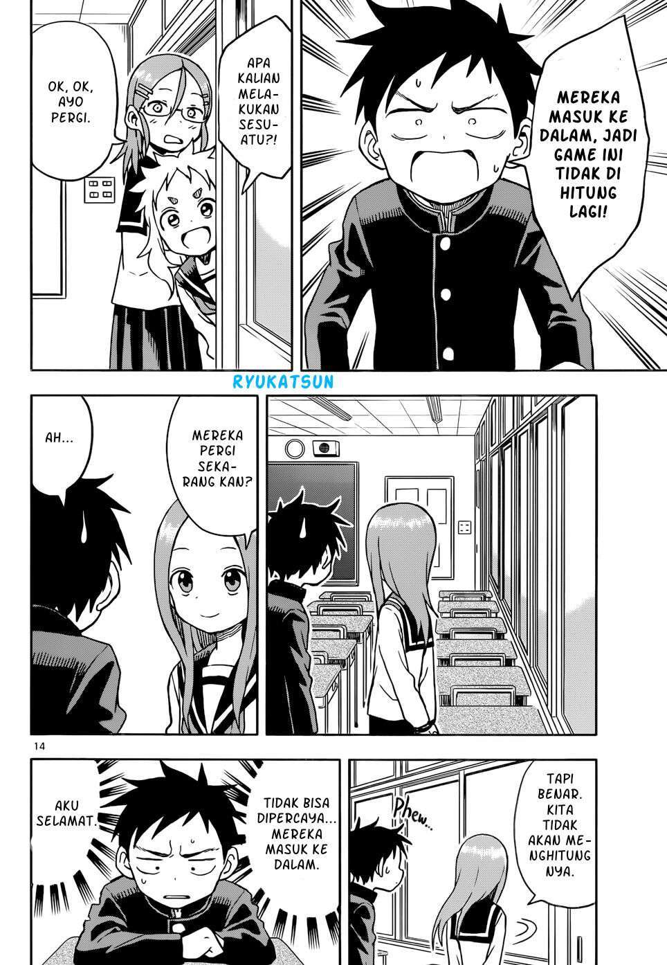 Karakai Jouzu no Takagi-san Chapter 102 Gambar 15