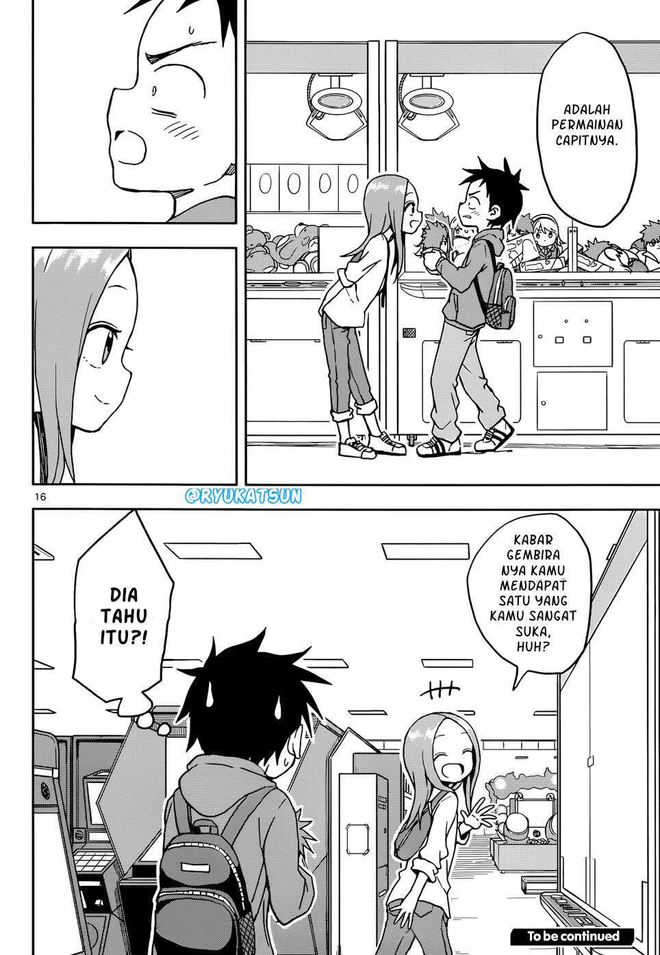 Karakai Jouzu no Takagi-san Chapter 106 Gambar 17