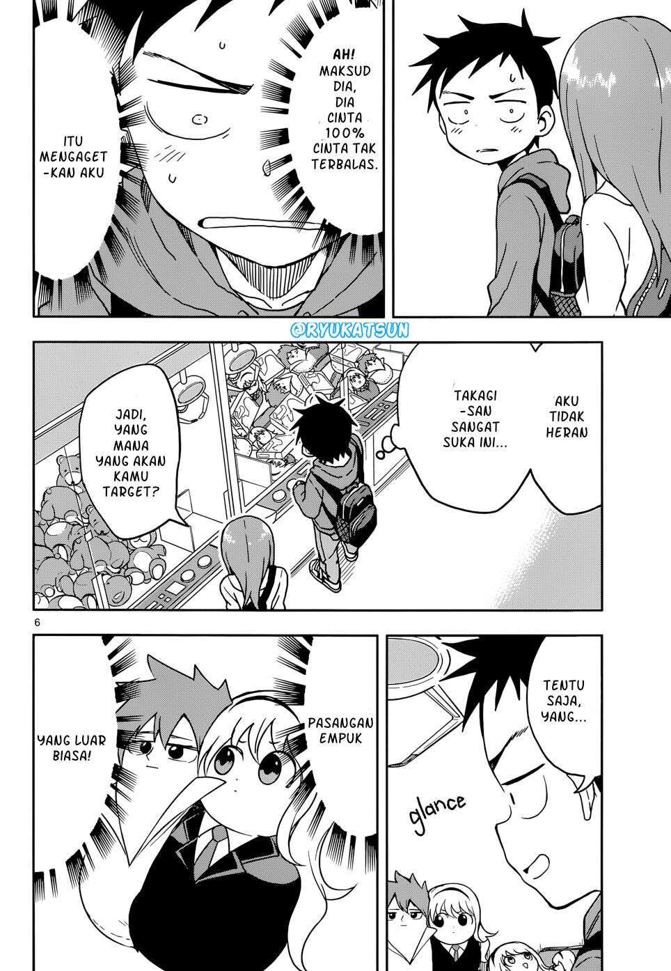 Karakai Jouzu no Takagi-san Chapter 106 Gambar 7