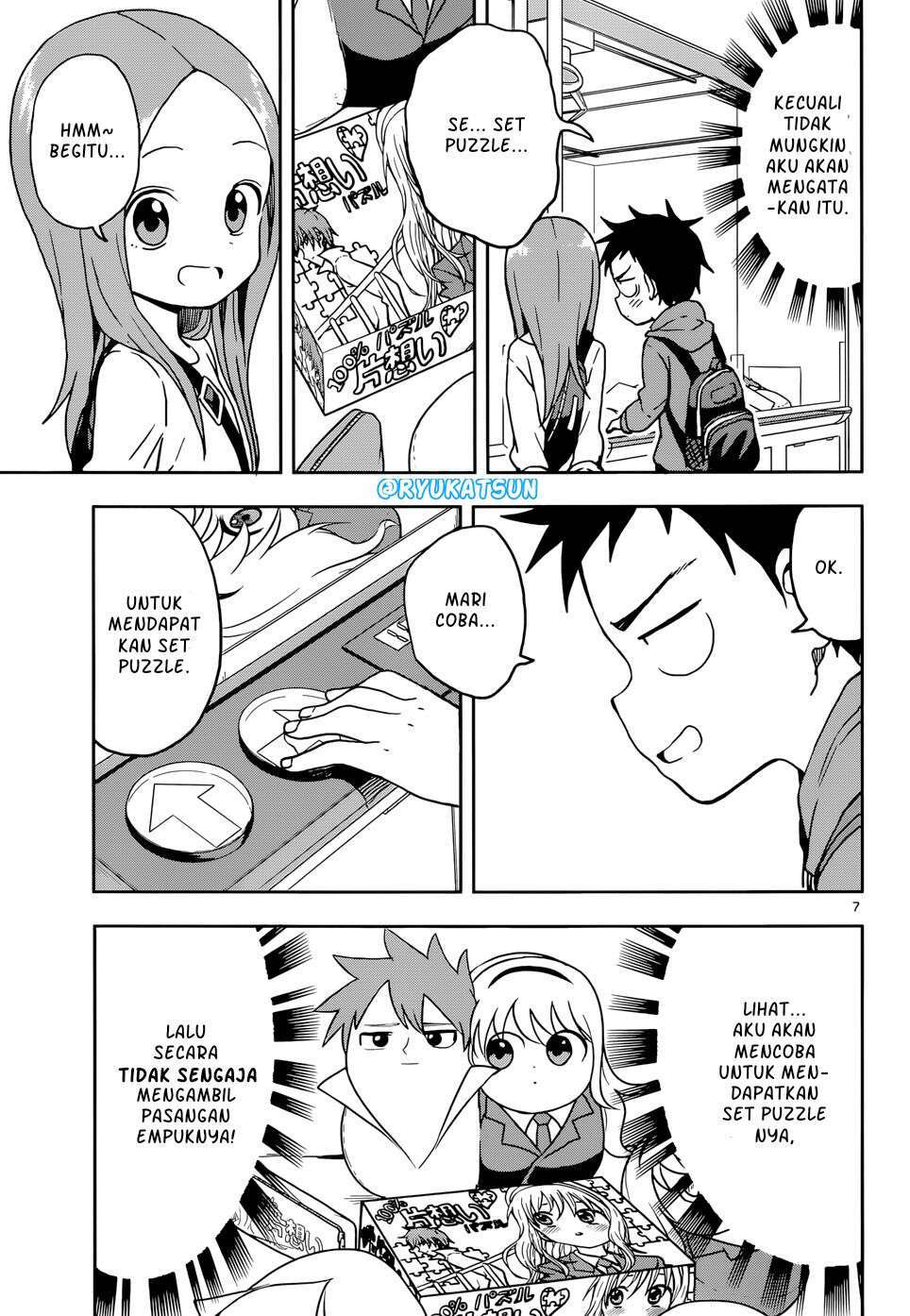 Karakai Jouzu no Takagi-san Chapter 106 Gambar 8