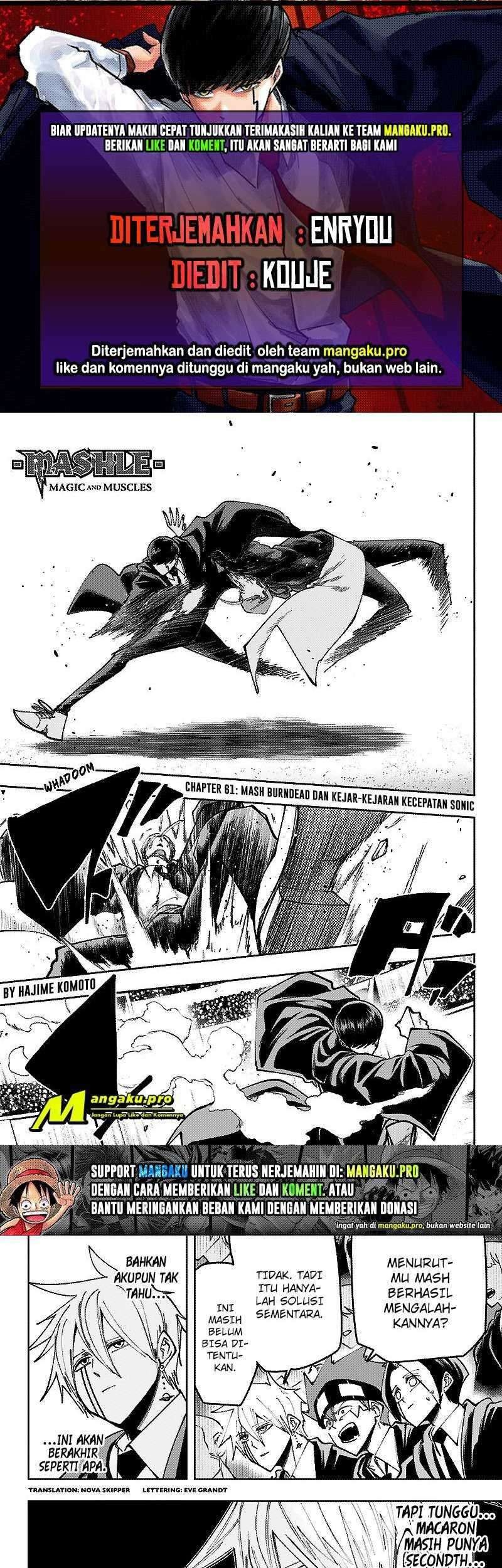 Komik Mashle: Magic and Muscles Chapter 61 gambar 1