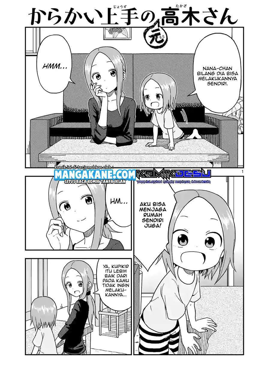Baca Manga Karakai Jouzu no (Moto) Takagi-san Chapter 83 Gambar 2