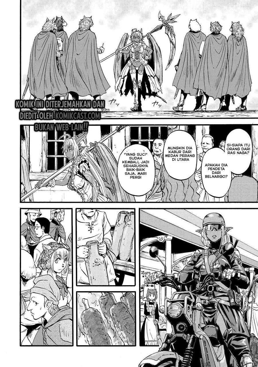Gate – Jietai Kare no Chi nite Kaku Tatakeri Chapter 102 Gambar 16