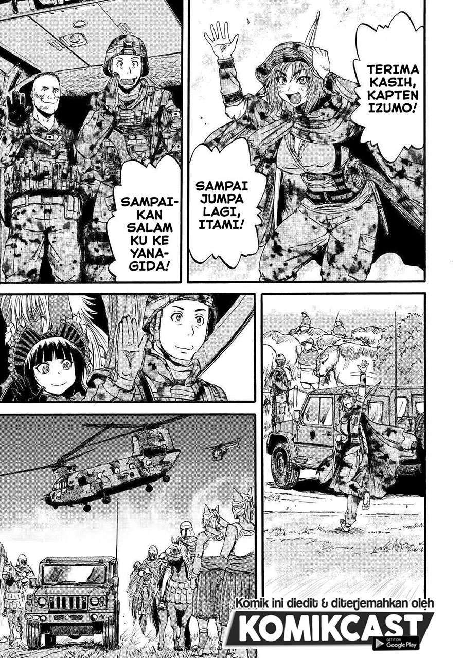 Gate – Jietai Kare no Chi nite Kaku Tatakeri Chapter 102 Gambar 3