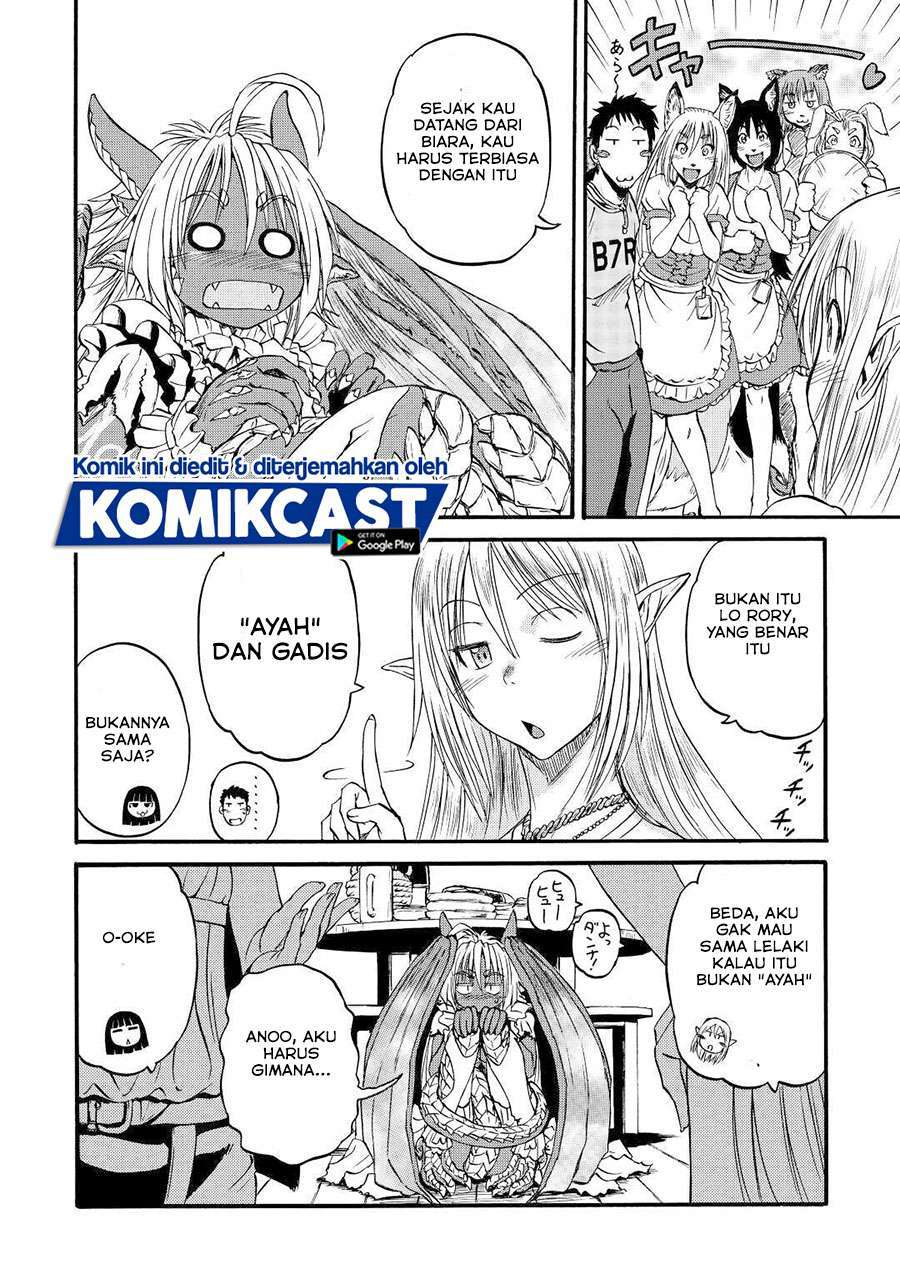 Gate – Jietai Kare no Chi nite Kaku Tatakeri Chapter 102 Gambar 36
