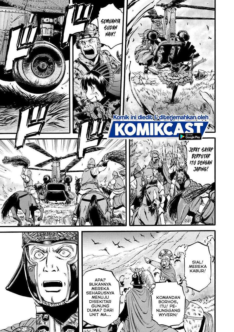 Gate – Jietai Kare no Chi nite Kaku Tatakeri Chapter 101.2 Gambar 10