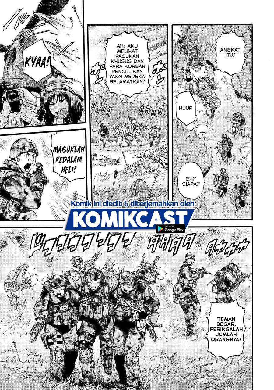 Gate – Jietai Kare no Chi nite Kaku Tatakeri Chapter 101.2 Gambar 8