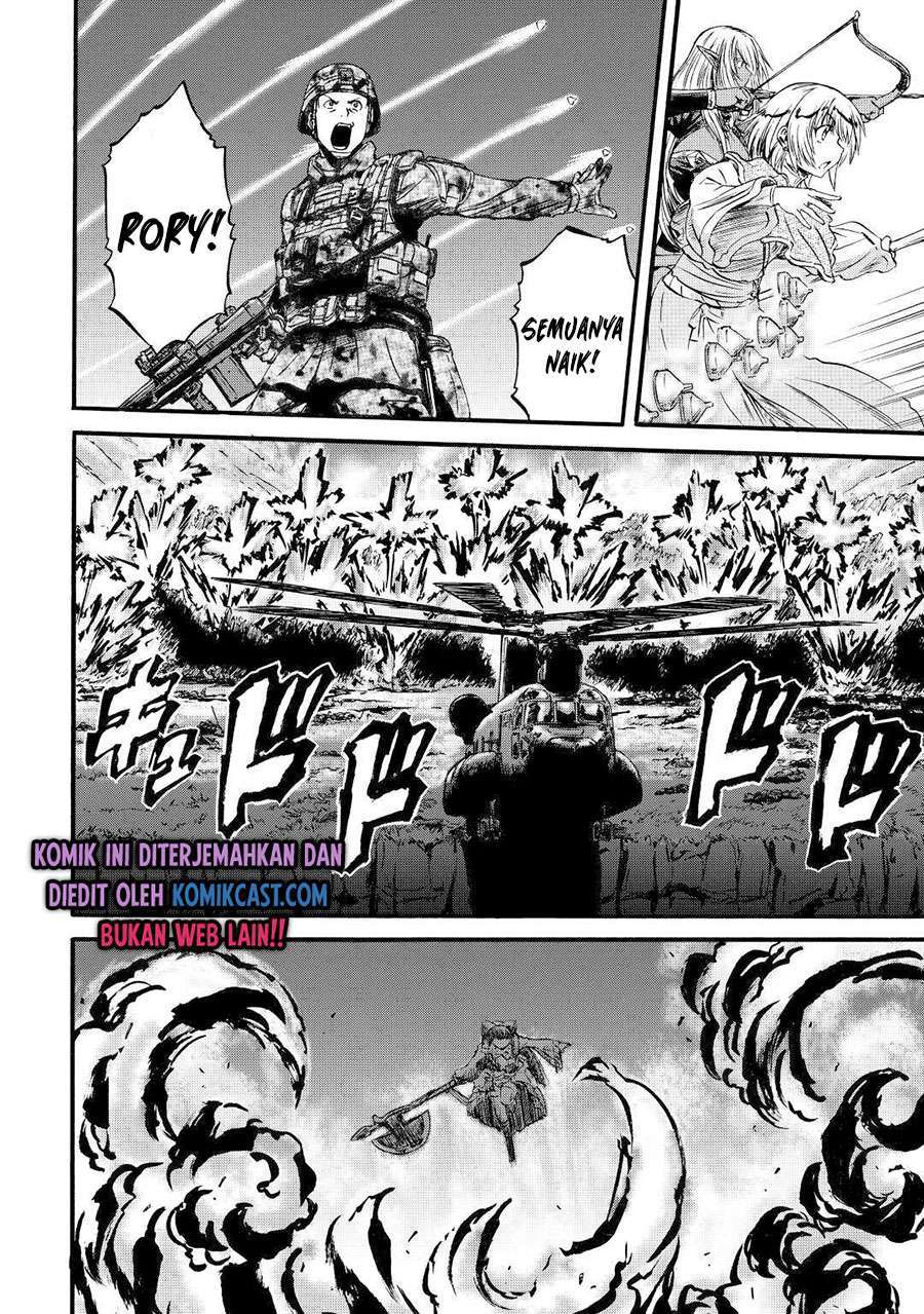Gate – Jietai Kare no Chi nite Kaku Tatakeri Chapter 101.2 Gambar 9