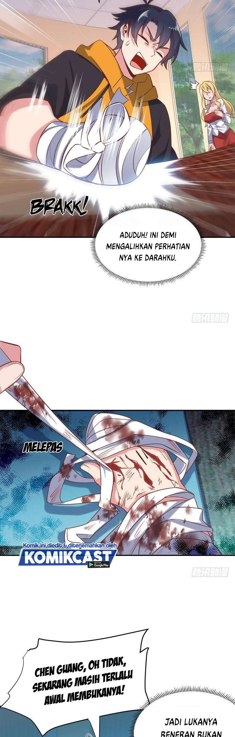 Carrying The Goddess Along Chapter 44 Gambar 5