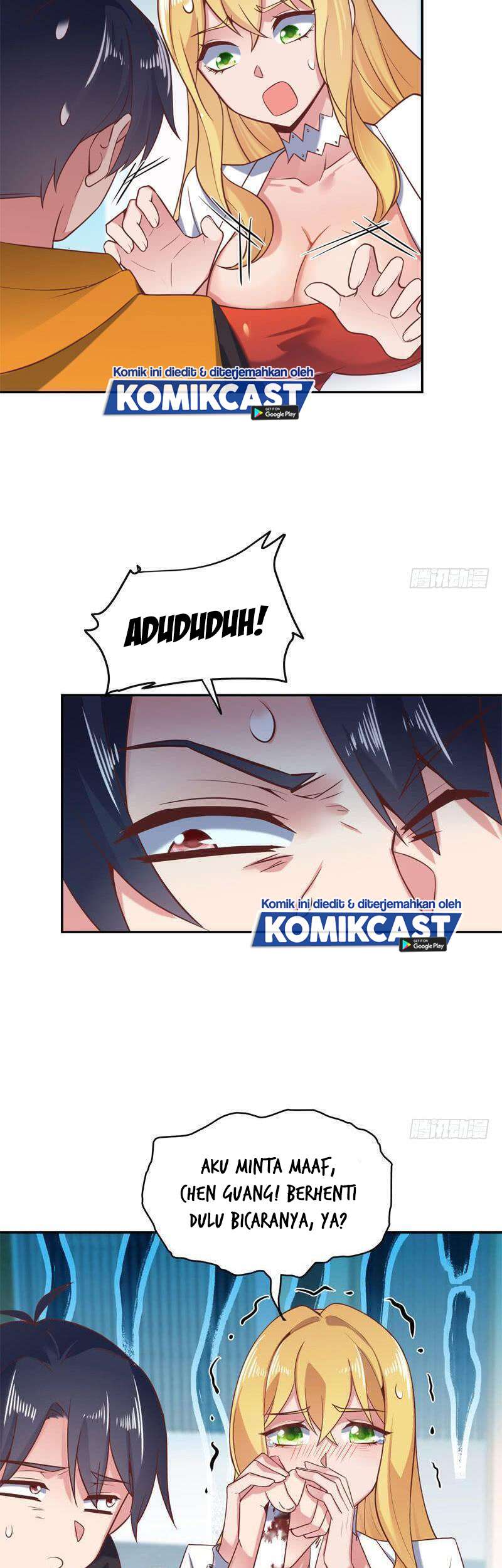 Carrying The Goddess Along Chapter 44 Gambar 7