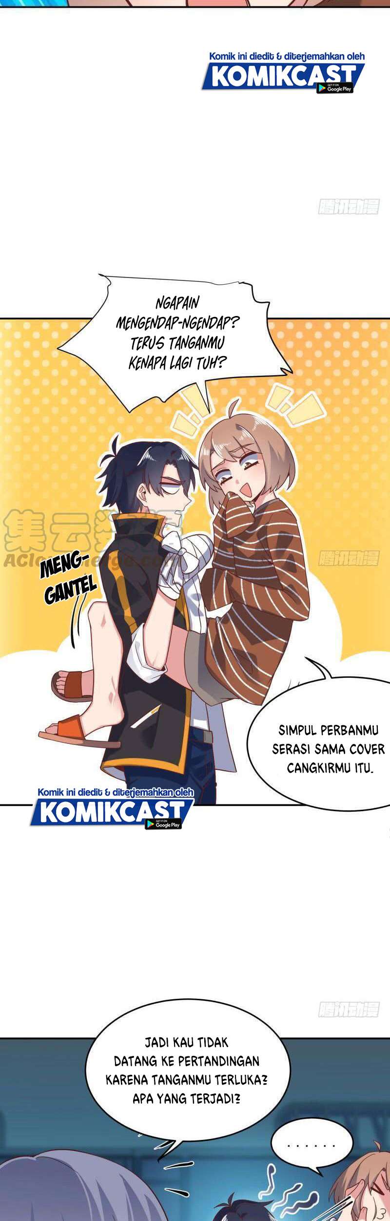 Carrying The Goddess Along Chapter 43 Gambar 11