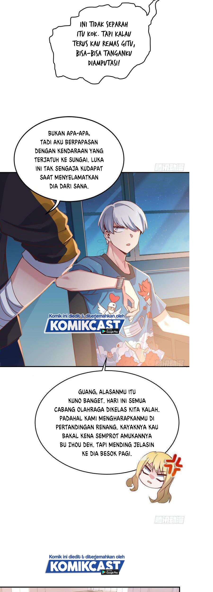Carrying The Goddess Along Chapter 43 Gambar 13