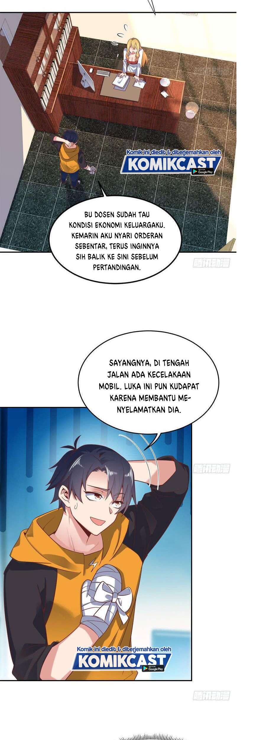 Carrying The Goddess Along Chapter 43 Gambar 18