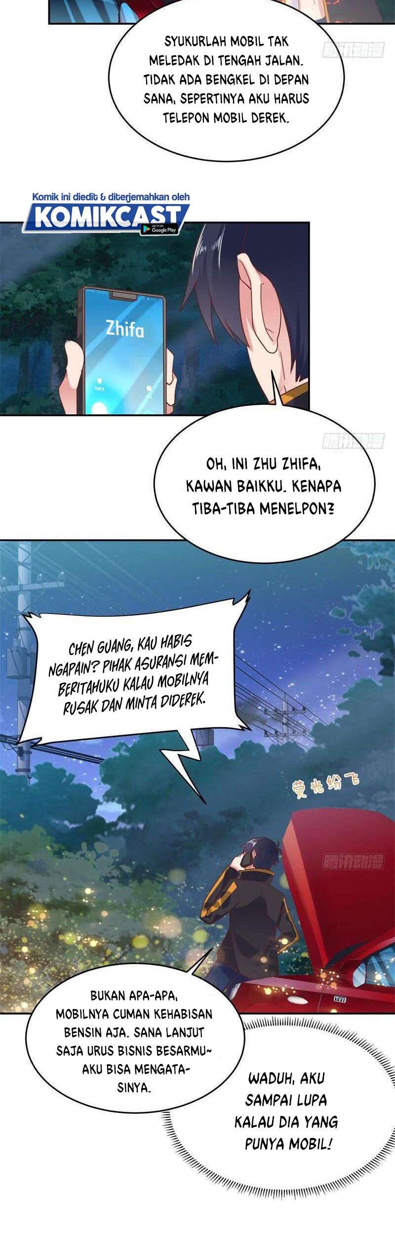 Carrying The Goddess Along Chapter 43 Gambar 4