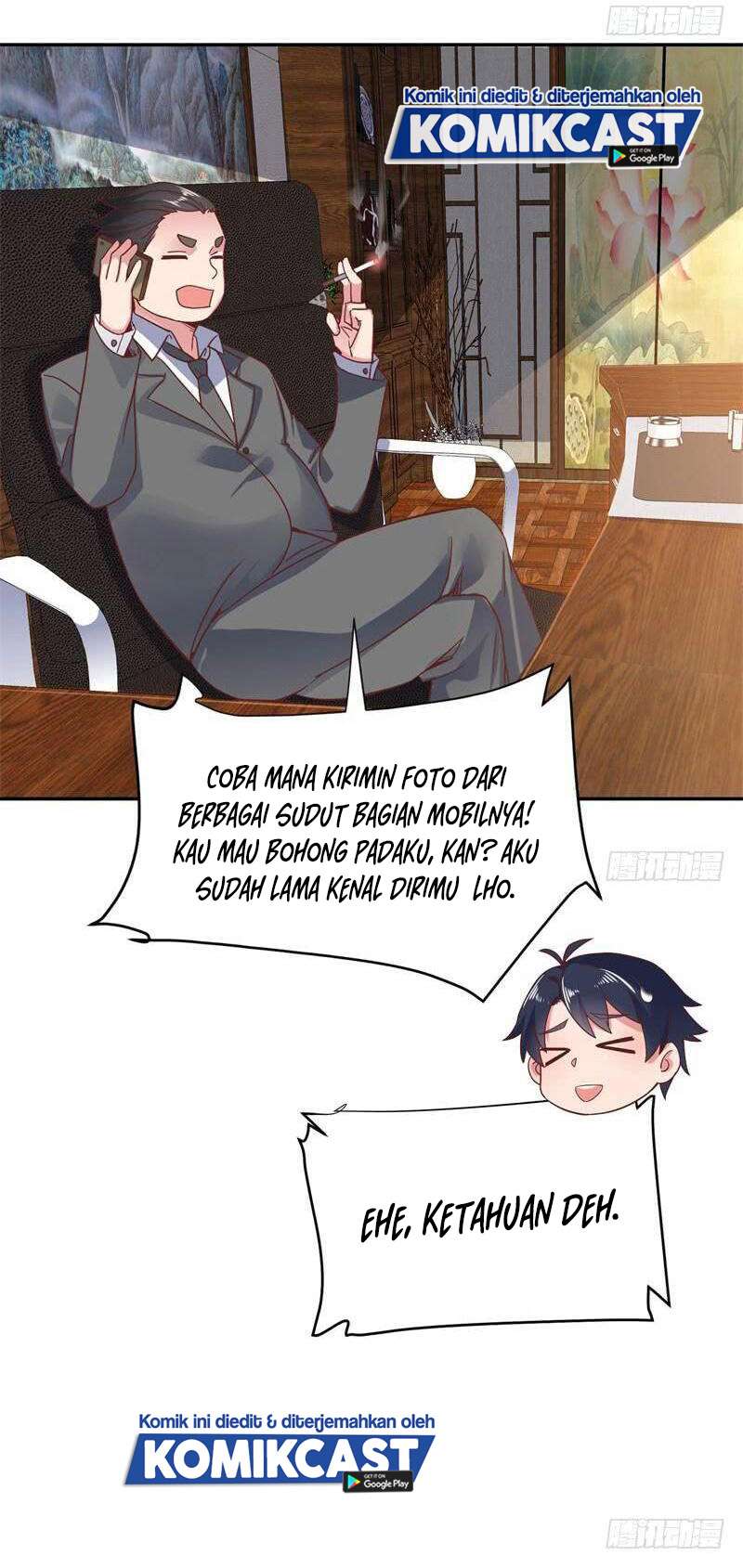 Carrying The Goddess Along Chapter 43 Gambar 5
