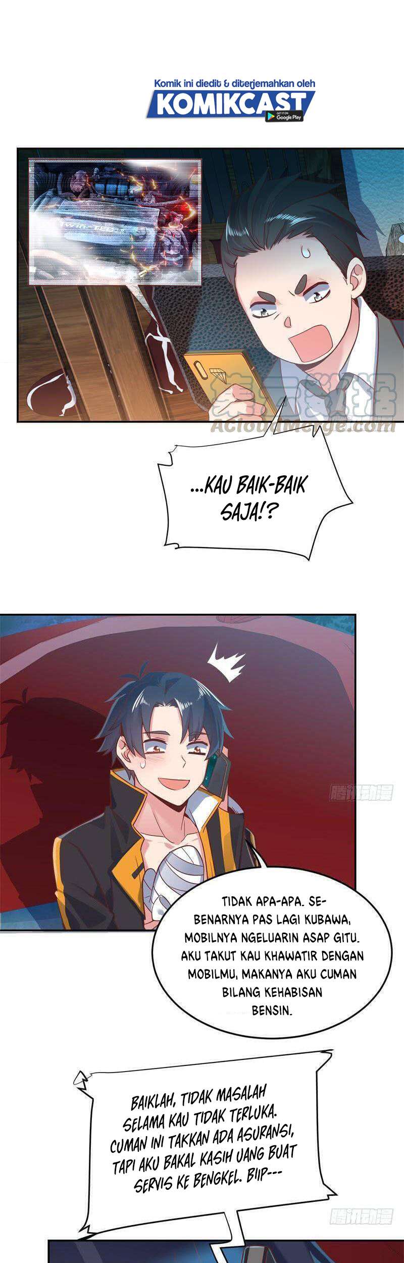 Carrying The Goddess Along Chapter 43 Gambar 6