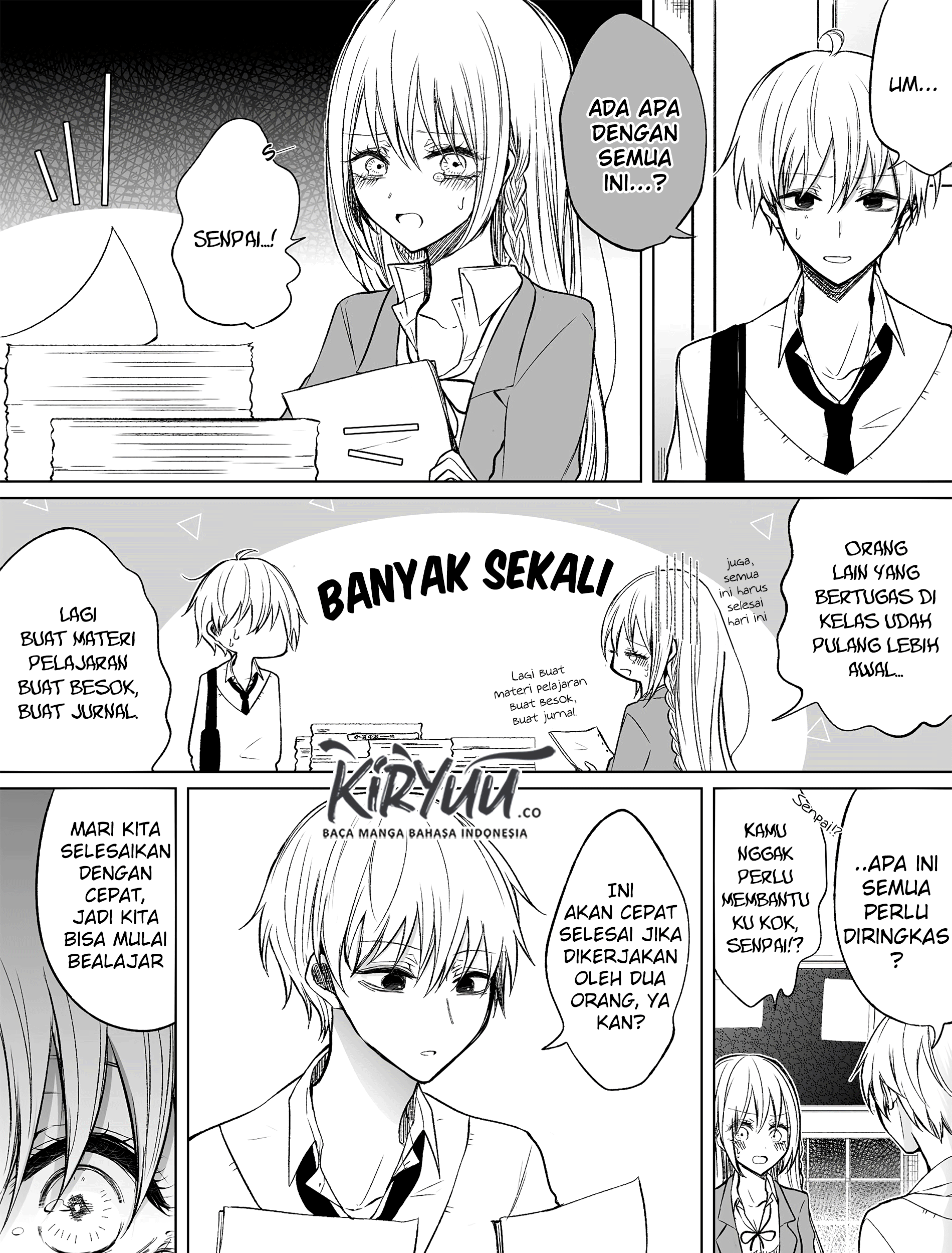 Ichizu de Bitch na Kouhai Chapter 53 Gambar 4