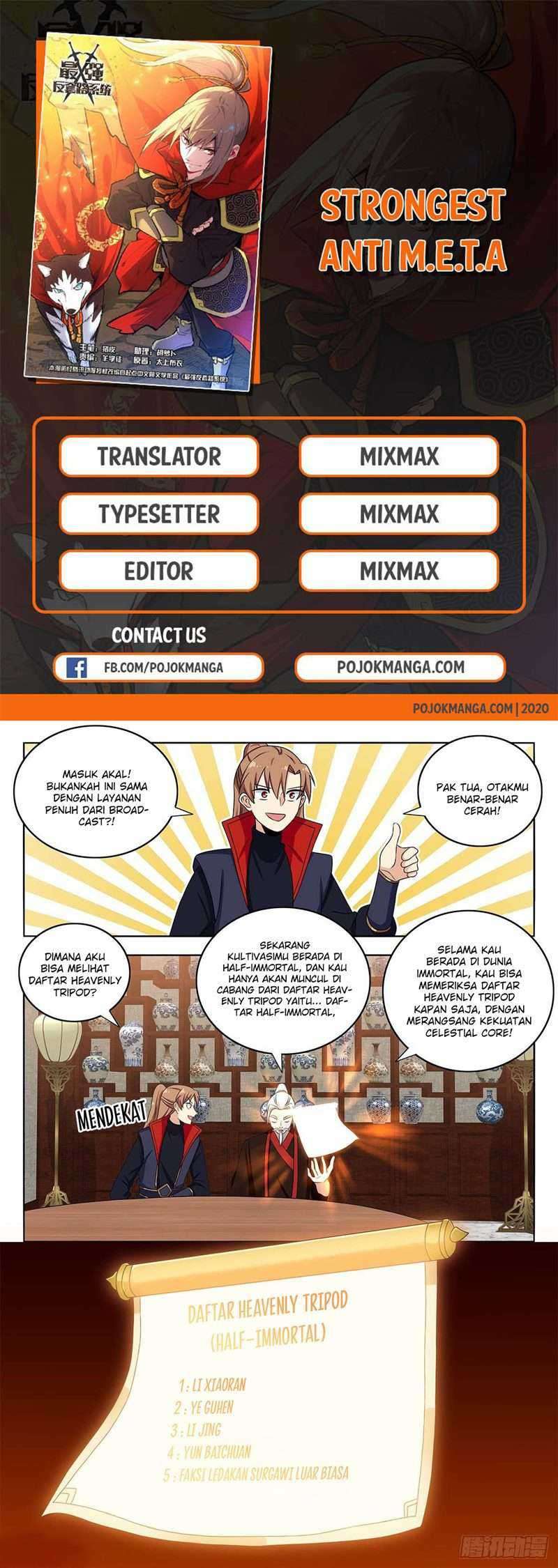Baca Manhua Strongest Anti M.E.T.A Chapter 390 Gambar 2