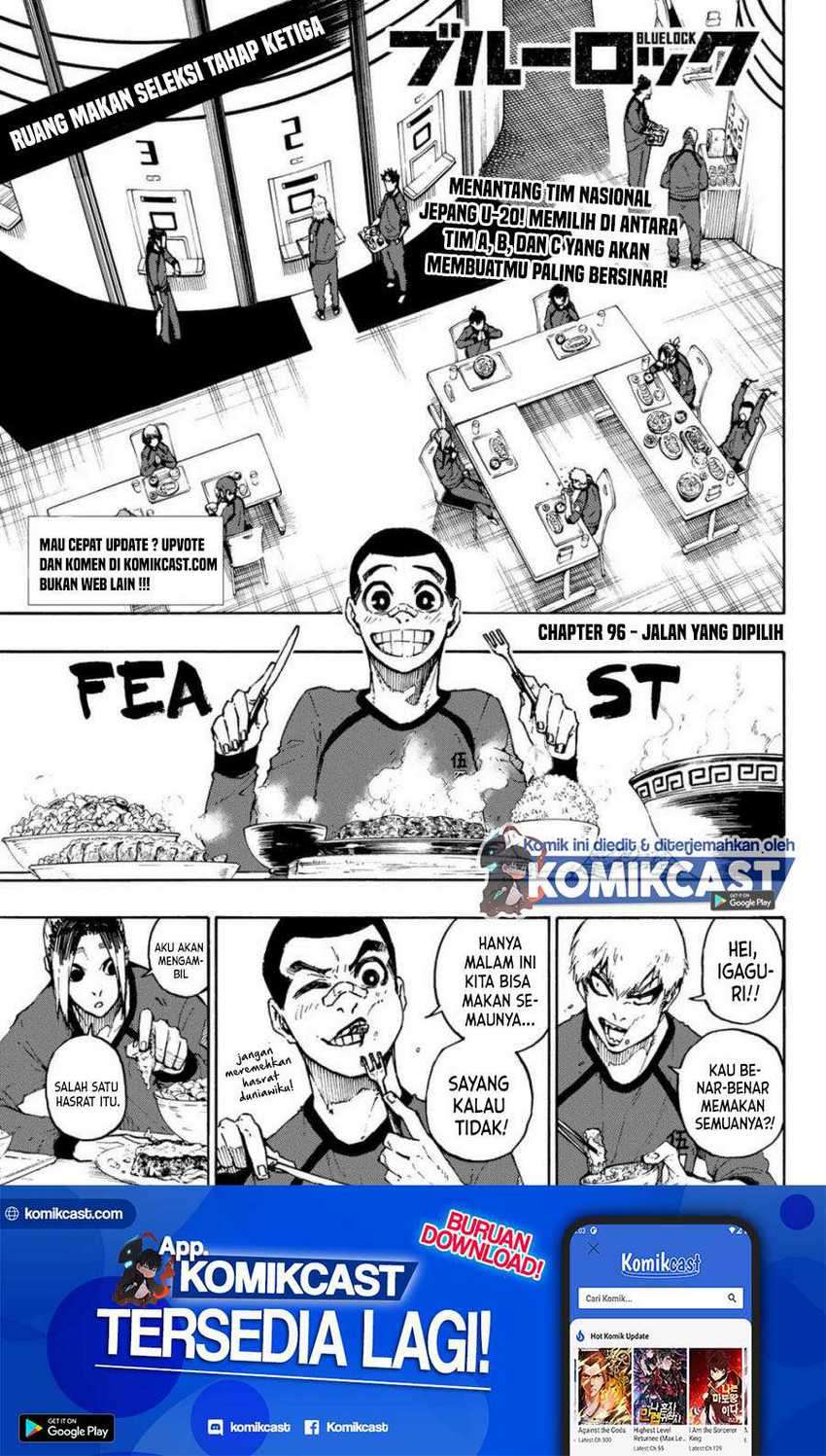 Baca Manga Blue Lock Chapter 96 Gambar 2