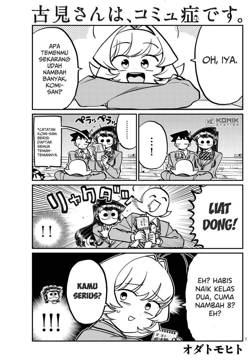 Baca Manga Komi-san wa Komyushou Desu Chapter 251 Gambar 2