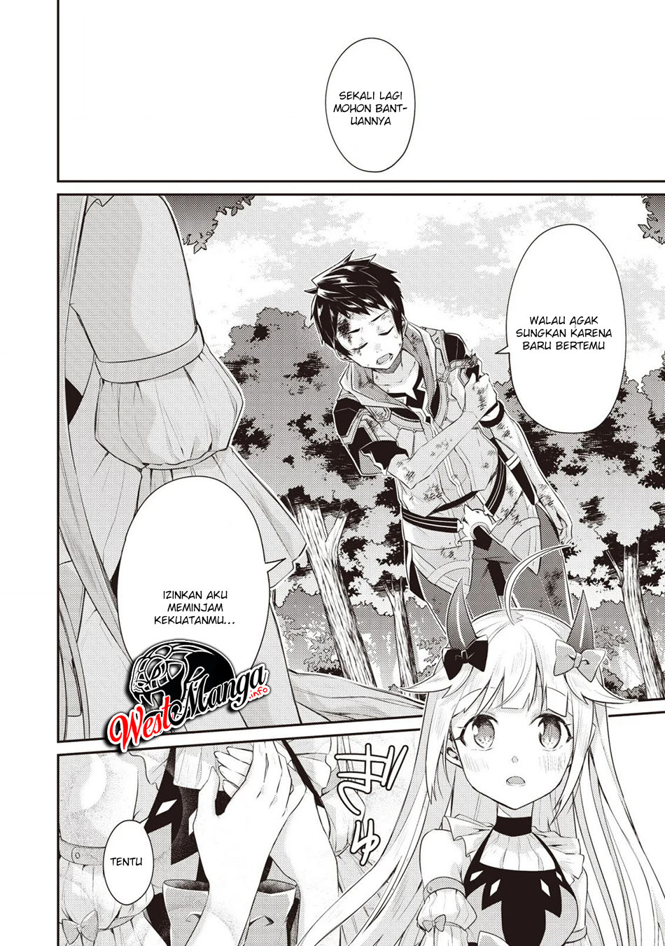 Baca Komik Sekai Saikyou no Shinjuu Tsukai Chapter 02.4 Gambar 1
