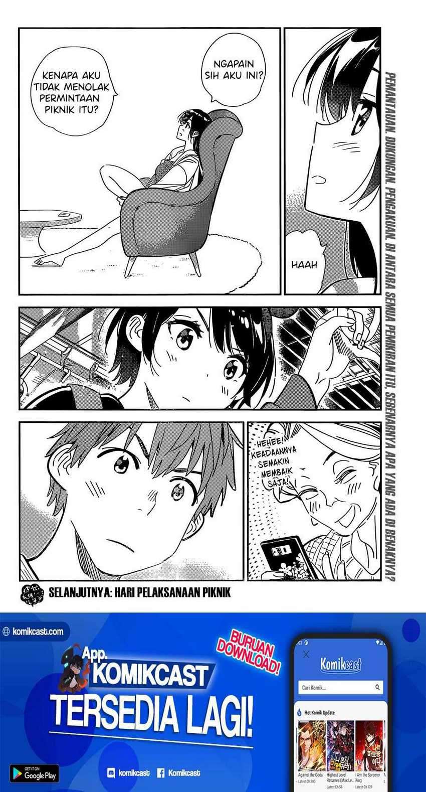 Kanojo Okarishimasu Chapter 187 Gambar 20