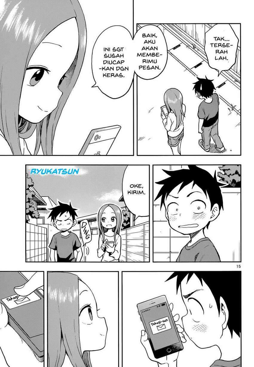 Karakai Jouzu no Takagi-san Chapter 111 Gambar 16