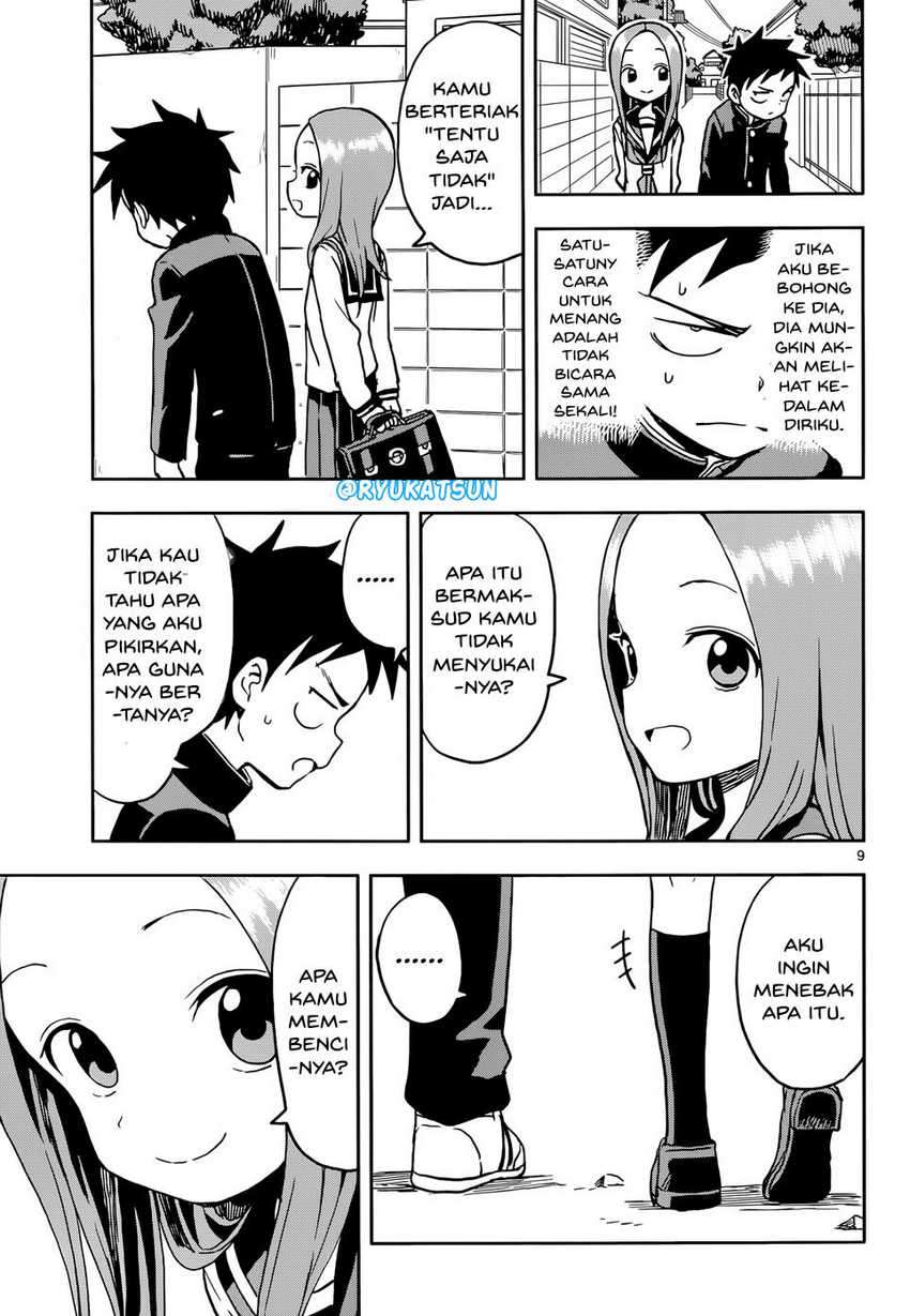 Karakai Jouzu no Takagi-san Chapter 108 Gambar 10