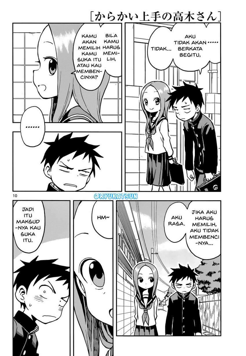 Karakai Jouzu no Takagi-san Chapter 108 Gambar 11