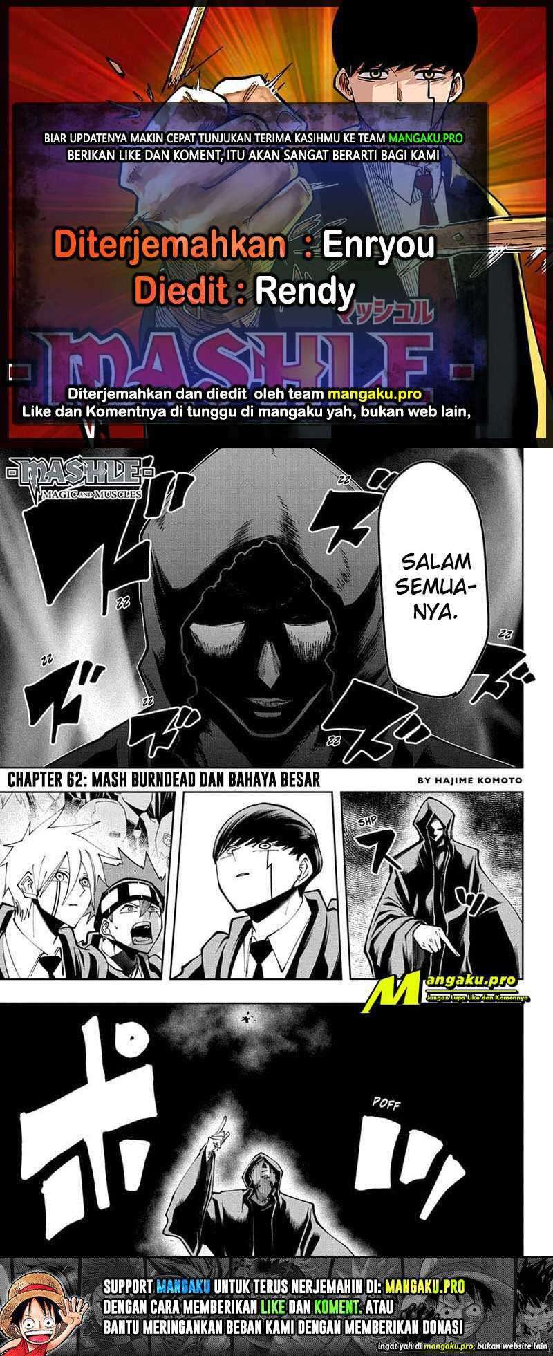 Komik Mashle: Magic and Muscles Chapter 62 gambar 1