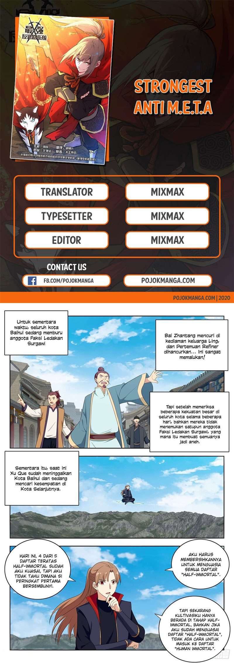Baca Manhua Strongest Anti M.E.T.A Chapter 393 Gambar 2