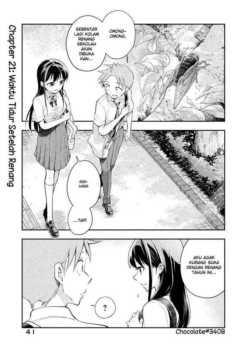 Baca Komik Saeki-san wa Nemutteru Chapter 21 Gambar 1