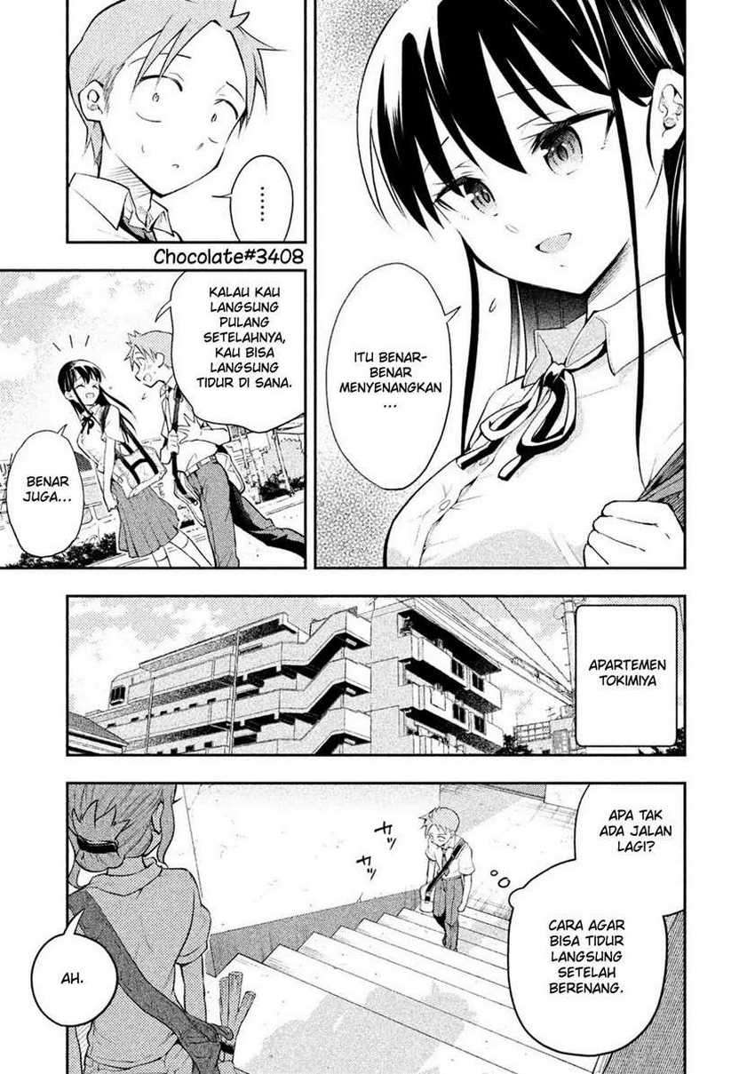 Saeki-san wa Nemutteru Chapter 21 Gambar 7