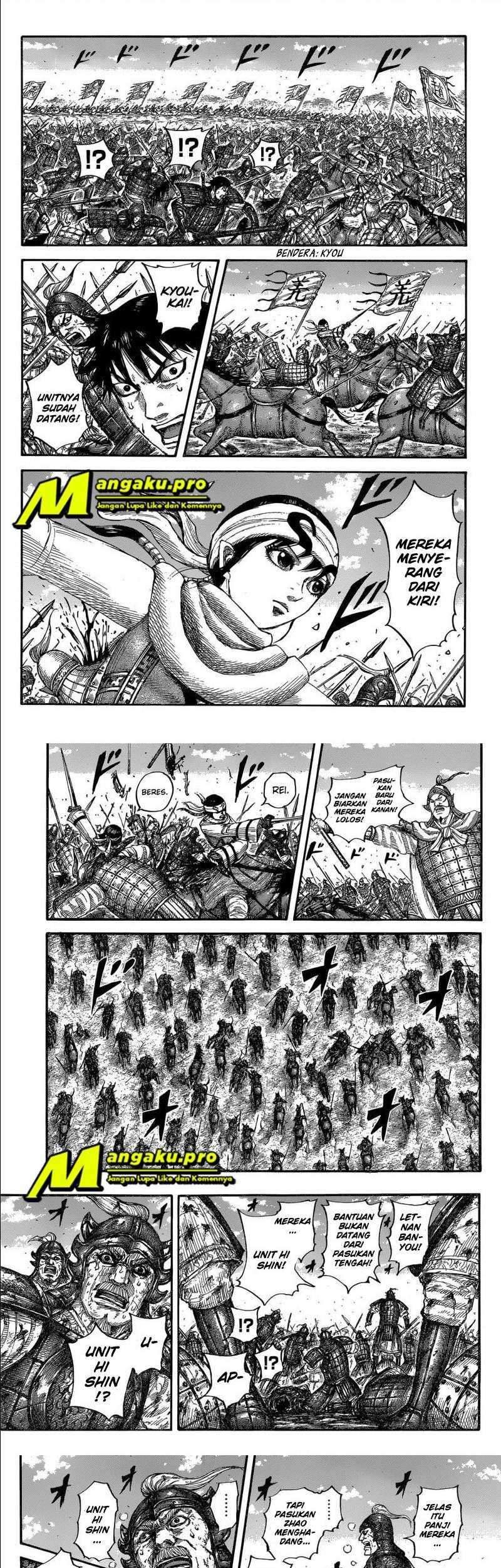 Kingdom Chapter 679 Gambar 3