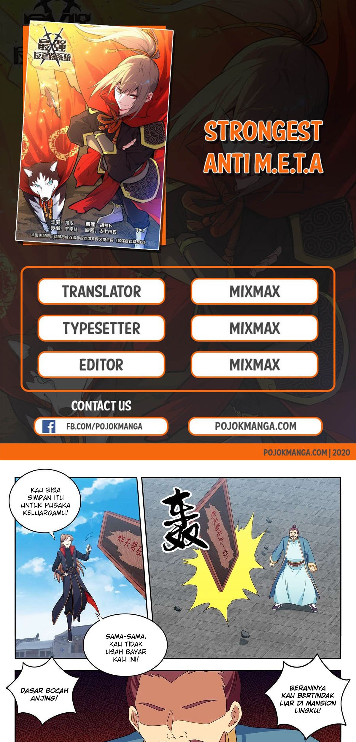 Baca Manhua Strongest Anti M.E.T.A Chapter 395 Gambar 2