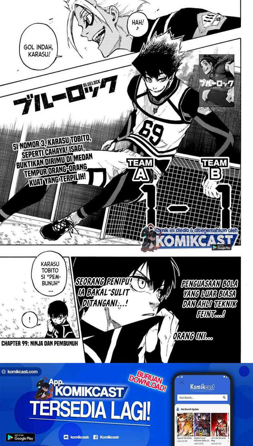 Baca Manga Blue Lock Chapter 99 Gambar 2