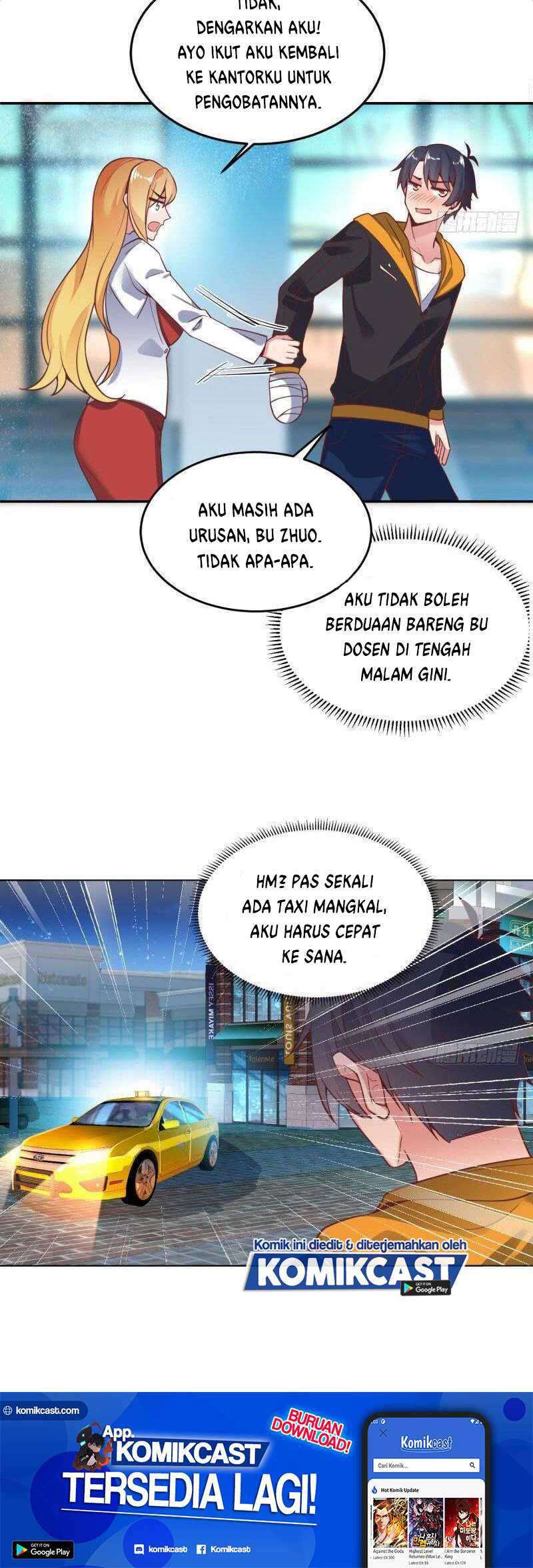 Carrying The Goddess Along Chapter 46 Gambar 24