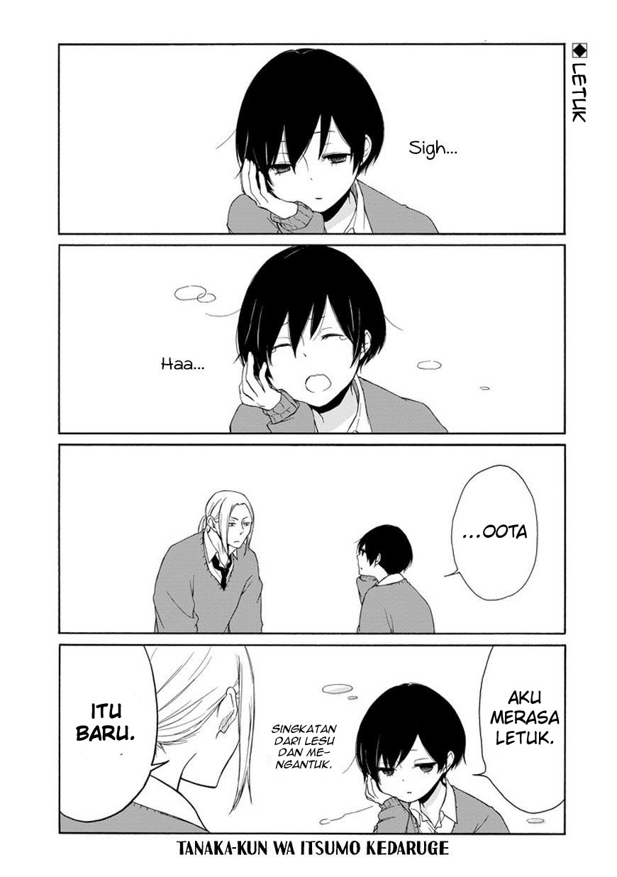 Tanaka-kun wa Itsumo Kedaruge Chapter 38 Gambar 3