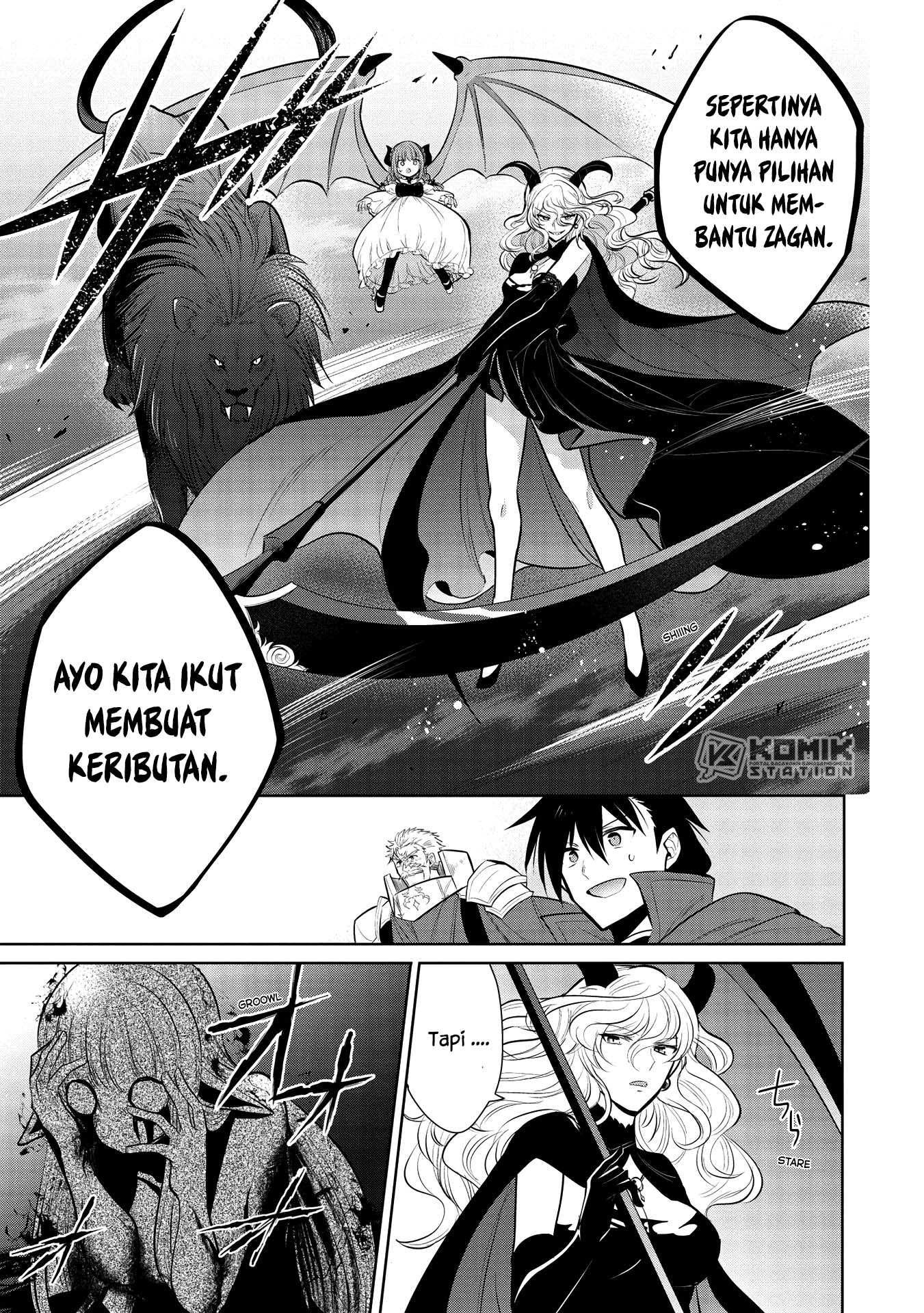 Maou no Ore ga Dorei Elf wo Yome ni Shitanda ga, Dou Medereba Ii? Chapter 33 Gambar 24