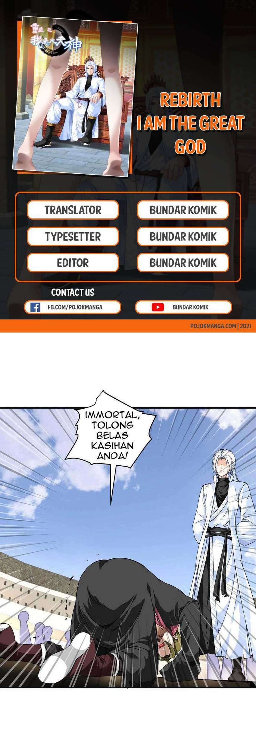 Baca Manhua Rebirth I Am The Great God Chapter 73 Gambar 2