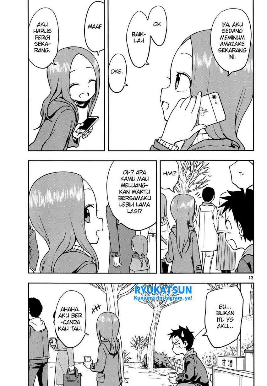 Karakai Jouzu no Takagi-san Chapter 116 Gambar 17