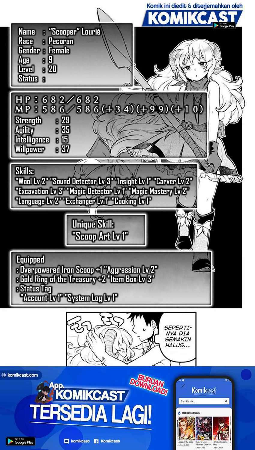 Little Girl x Scoop x Evil Eye Chapter 11.3 Gambar 15
