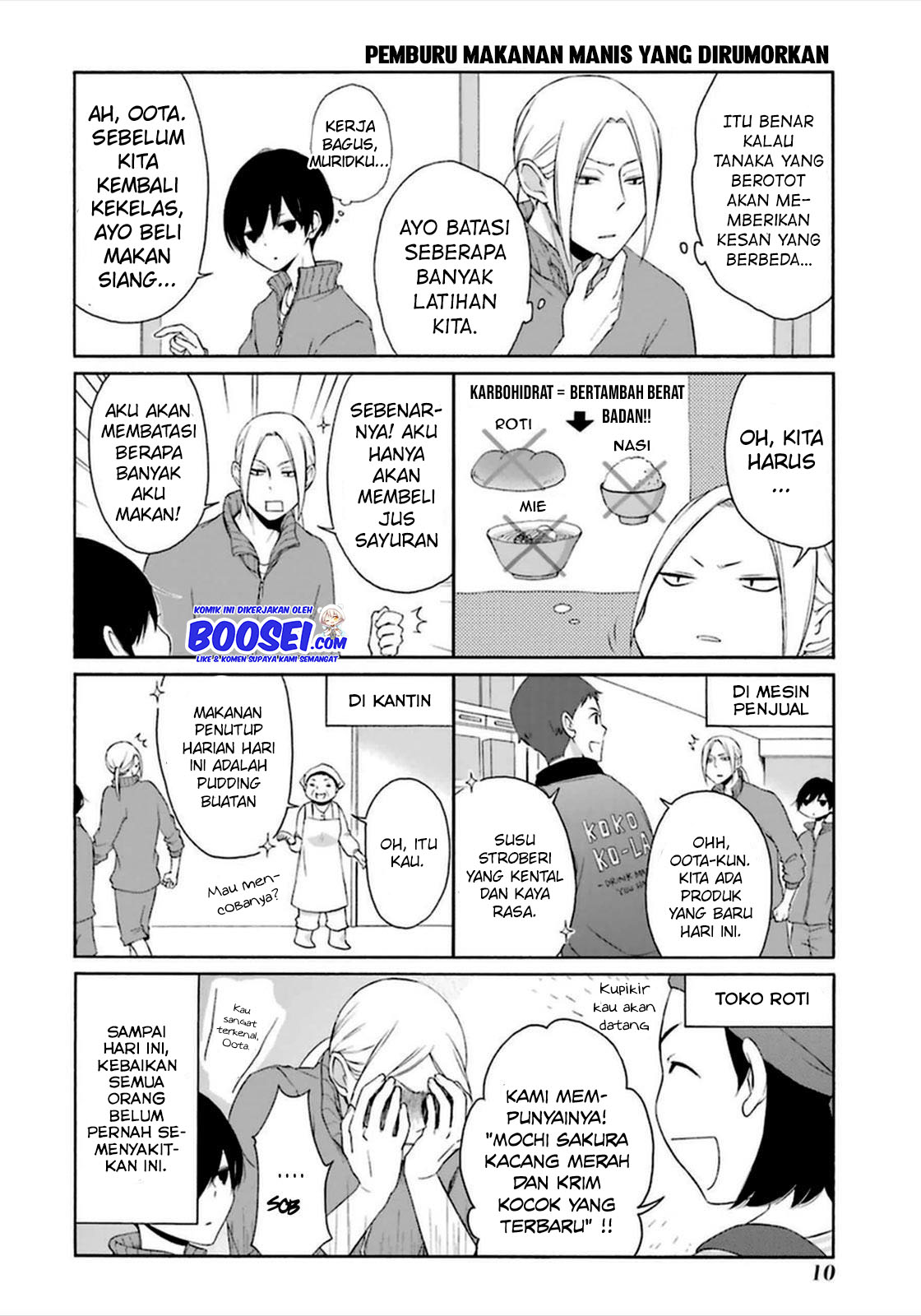 Tanaka-kun wa Itsumo Kedaruge Chapter 40 Gambar 10