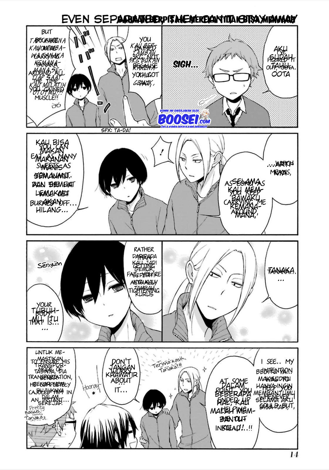 Tanaka-kun wa Itsumo Kedaruge Chapter 40 Gambar 14
