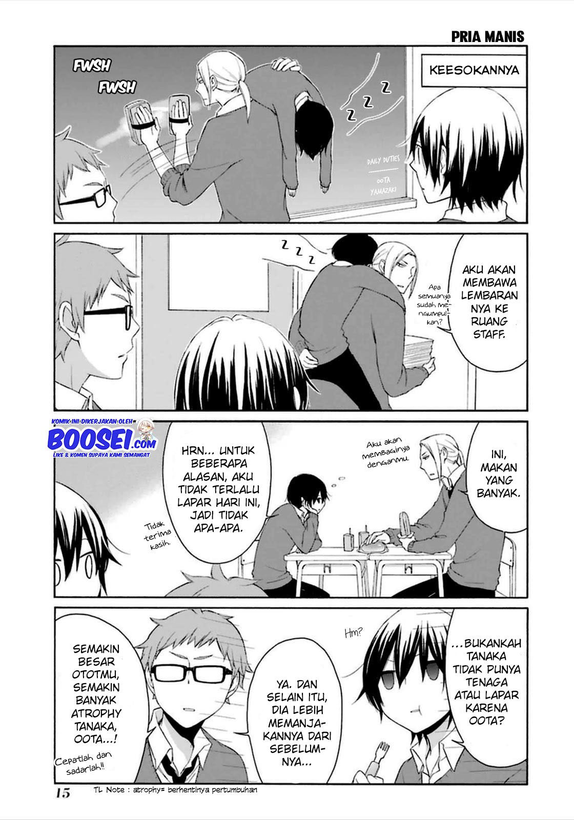 Tanaka-kun wa Itsumo Kedaruge Chapter 40 Gambar 15