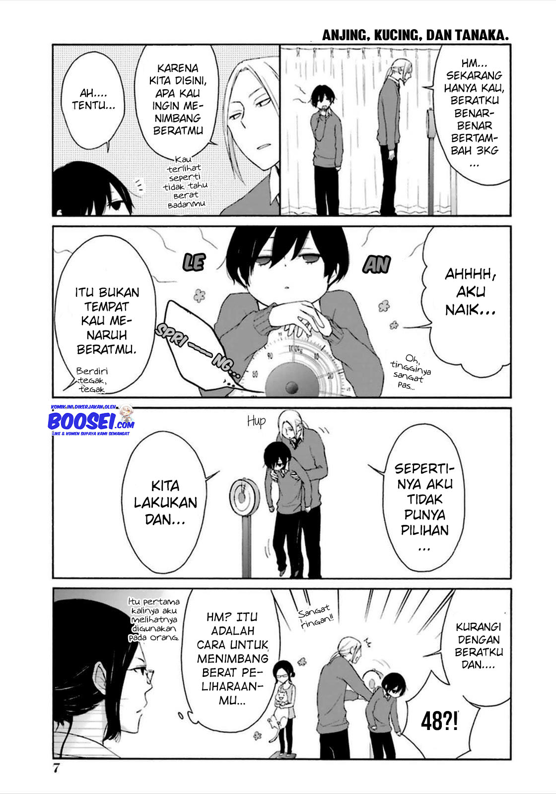 Tanaka-kun wa Itsumo Kedaruge Chapter 40 Gambar 7