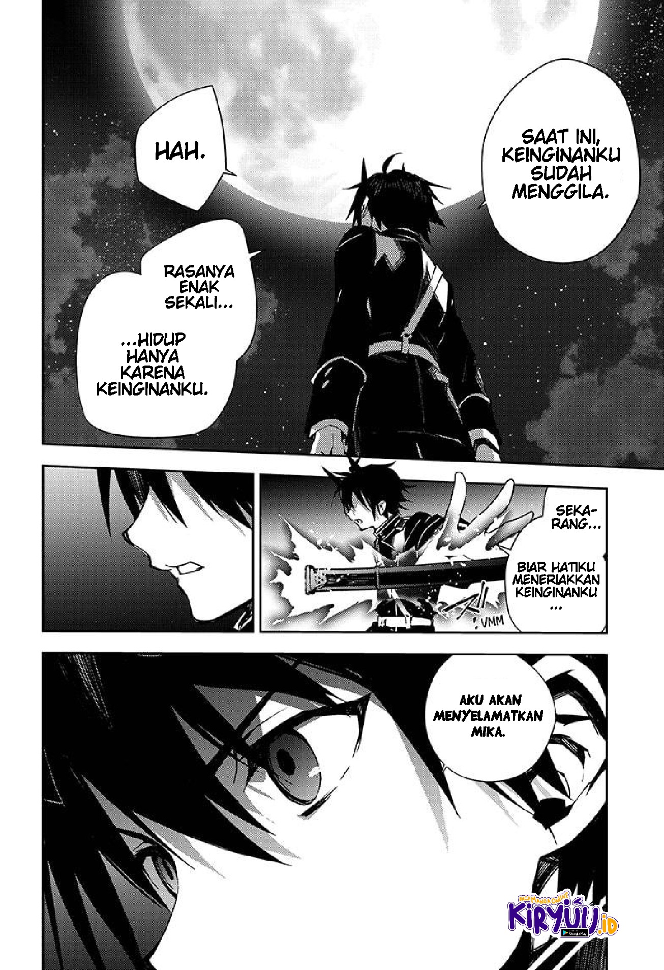Owari no Seraph Chapter 102 Gambar 21