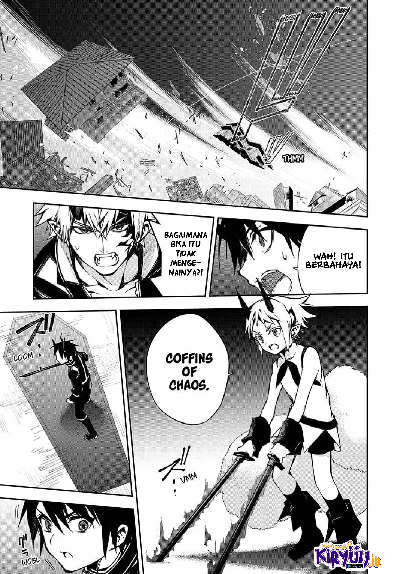 Owari no Seraph Chapter 102 Gambar 28