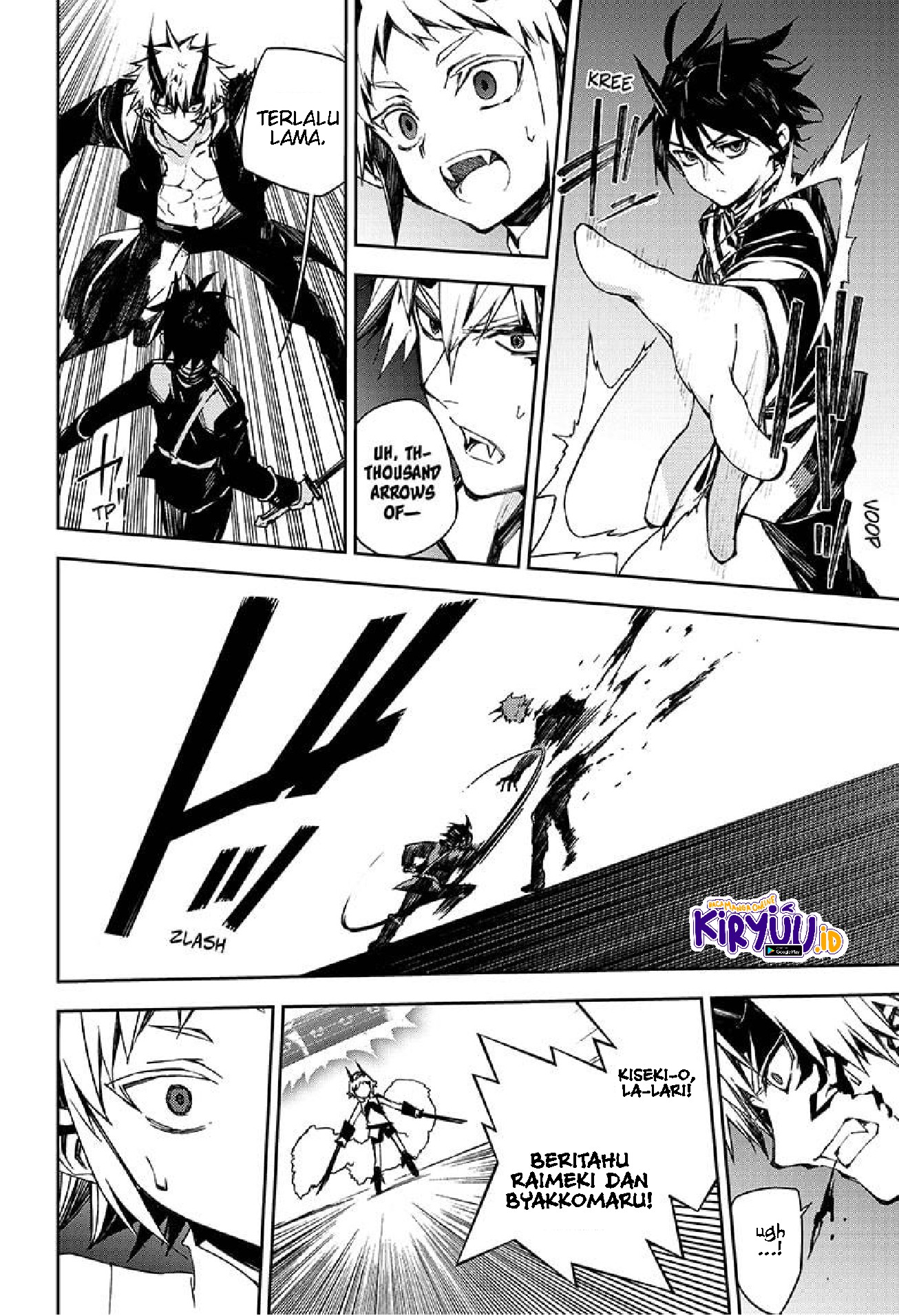 Owari no Seraph Chapter 102 Gambar 31