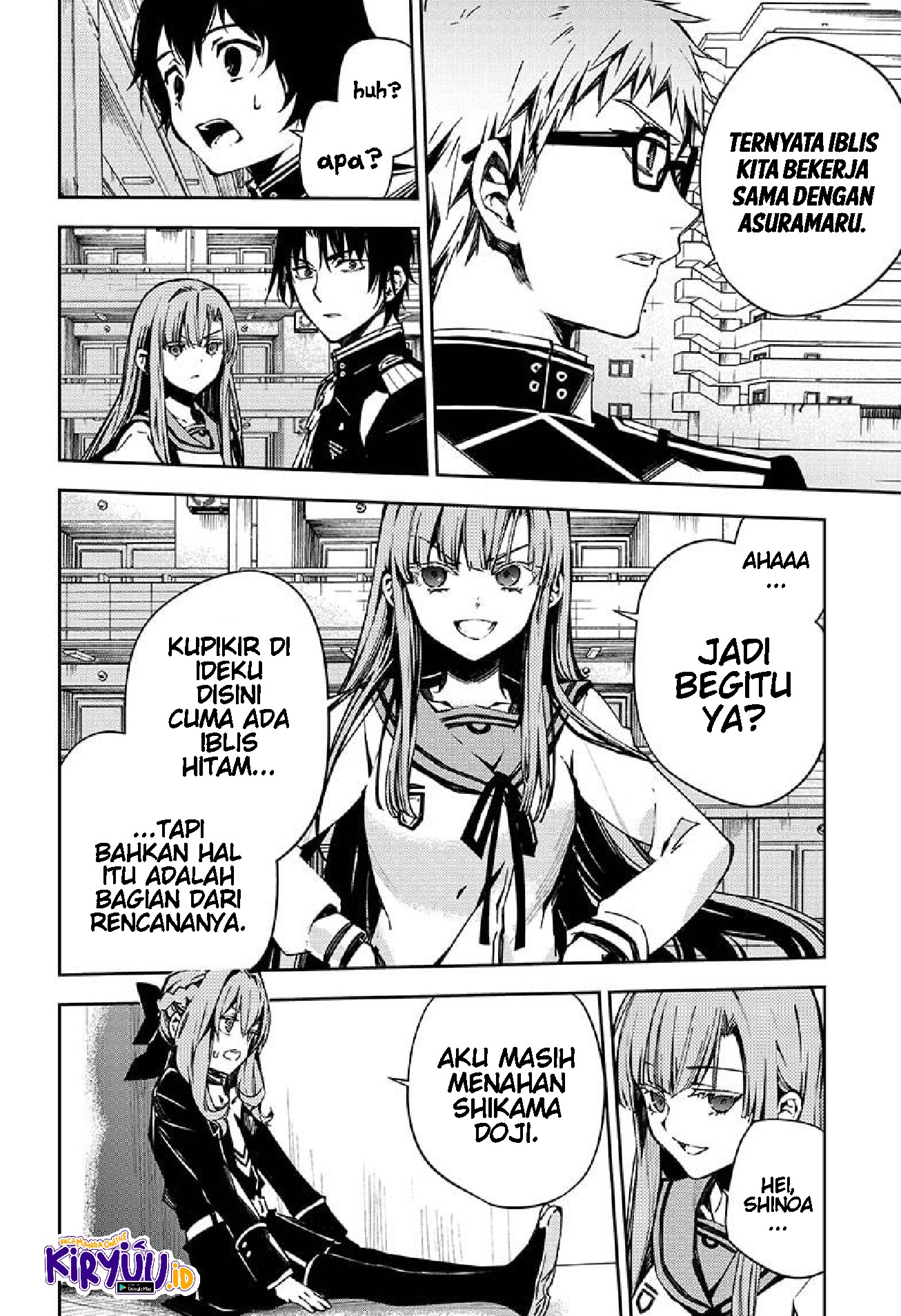 Owari no Seraph Chapter 102 Gambar 35